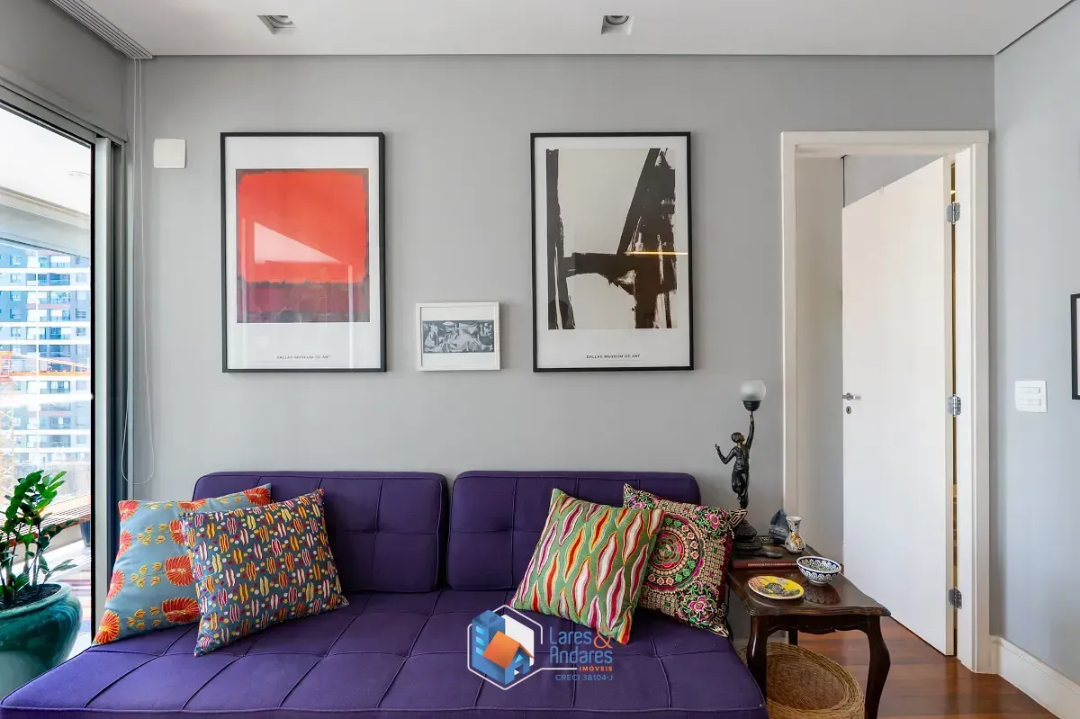 Imagem Apartamento para venda em Cidade Monções com 1 quarto, sendo 1 suíte, 48m²