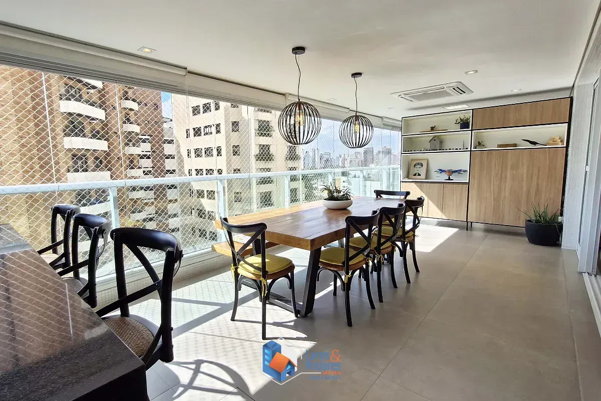 Imagem Apartamento para venda em Brooklin com 3 quartos, sendo 3 suítes, 164m²