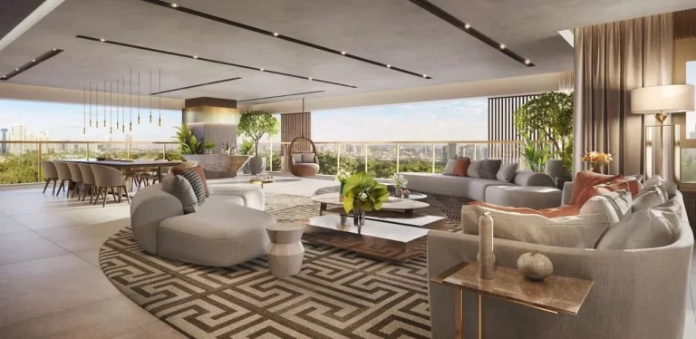 Imagem Venda de Luxo: Apartamento de 4 suítes em Alphagran Alphaville, Barueri-SP, 420m², 6 vagas. Condomínio Florà.