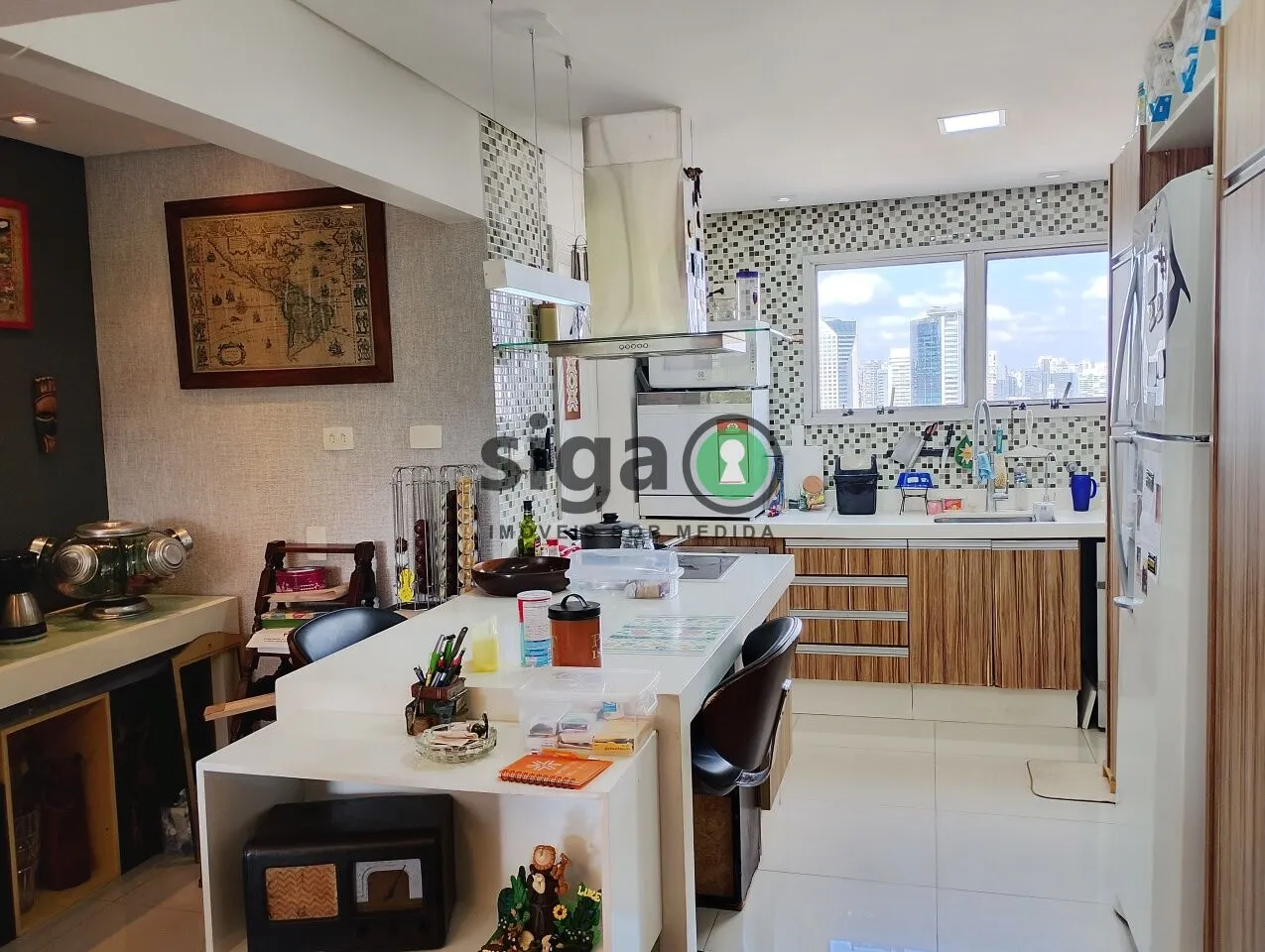 Imagem Apartamento de 133m² - 3quartos, 2 vagas - Real Parque - São Paulo/SP