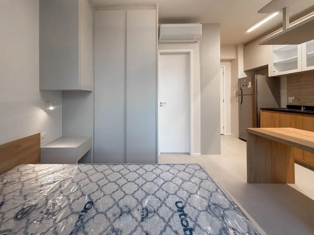 Imagem Apartamento com 1 Quarto para alugar, 25m² - Pinheiros