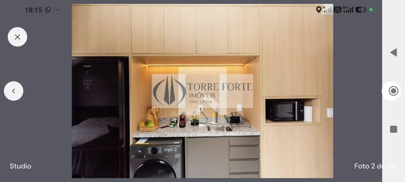 Imagem Ótimo apartamento, 25 m² mobiliado, bem localizado na Vila Nova Conceição