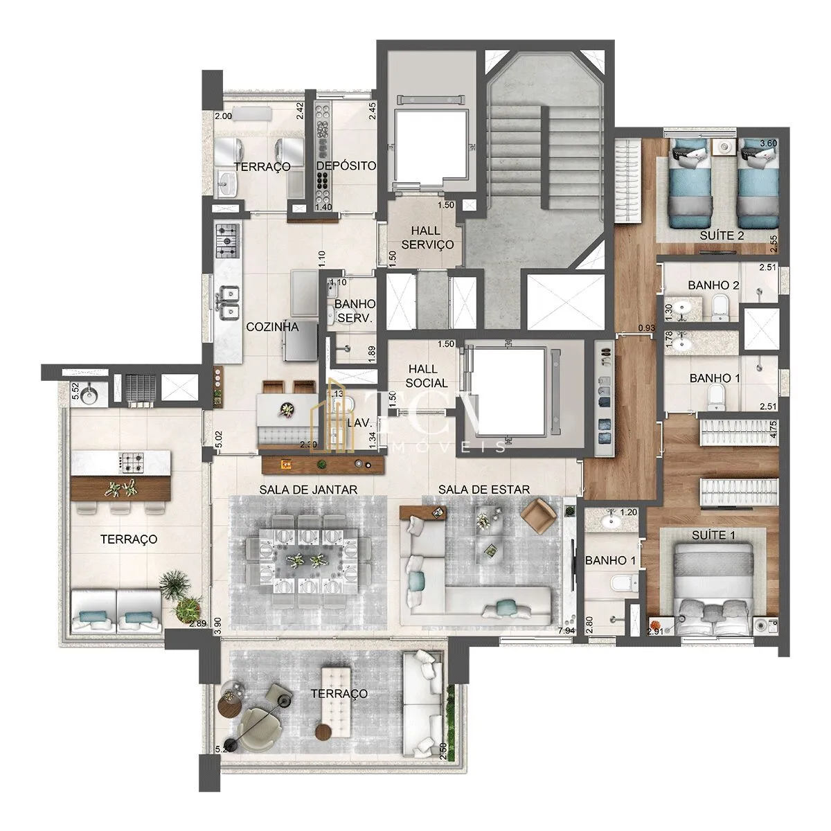 Imagem Apartamento à venda no bairro Vila Olímpia - São Paulo/SP, Zona Sul