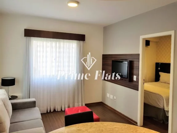 Imagem Flat disponível para venda no Mercure São Paulo JK, com 33m², 1 dormitório e 1 vaga de garagem