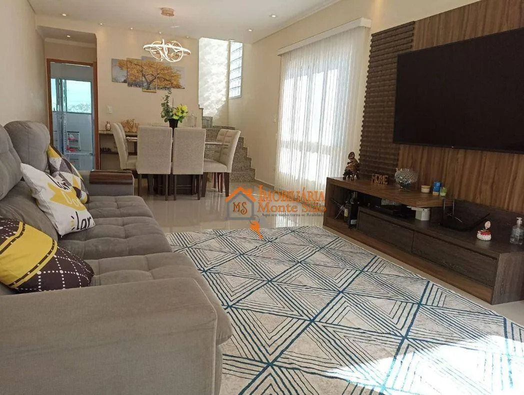 Imagem Sobrado com 3 dormitórios à venda, 174 m² por R$ 1.390.000,00 - Jardim Vila Galvão - Guarulhos/SP