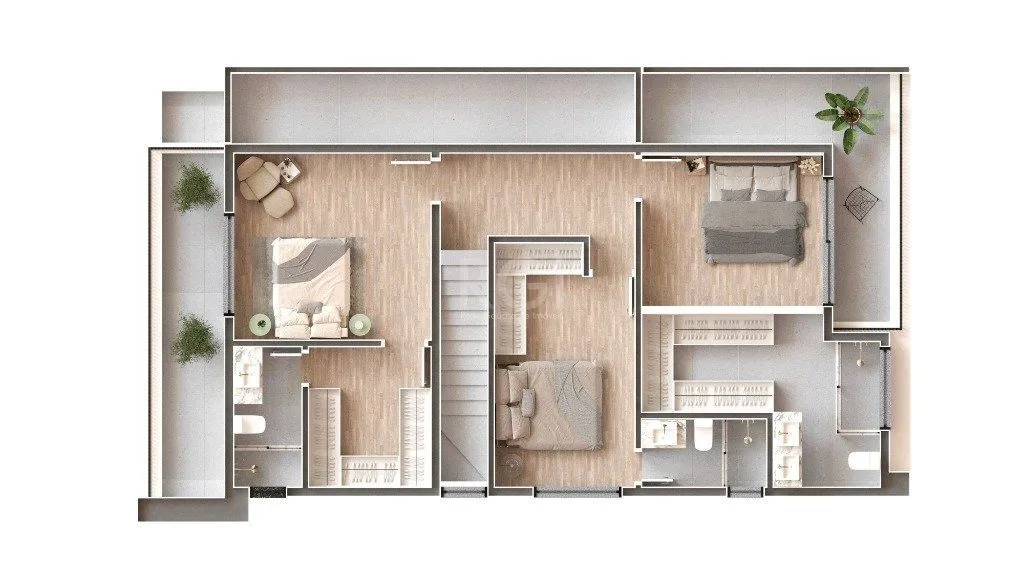 Imagem Casa Condominio para Venda - 288m², 3 dormitórios, sendo 3 suites, 4 vagas - Centro