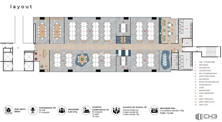 Imagem Conjunto comercial com 458m2 no Itaim Bibi.