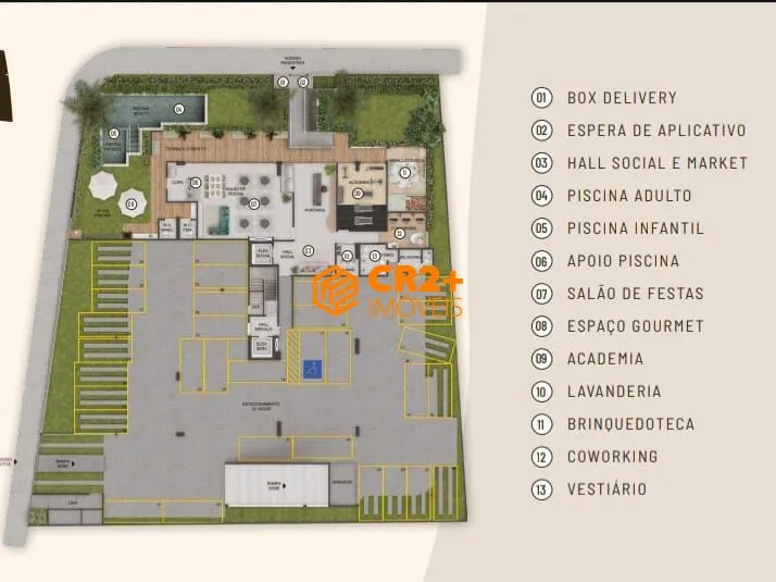 Imagem Vendo Flat com 31m² com 1 Quarto/Suíte, no Bairro da Jaqueira.
