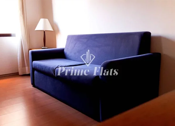 Imagem Flat disponível para venda no Mercure São Paulo Moema Times Square Hotel, com 33m², 1 dormitório e 1 vaga de garagem