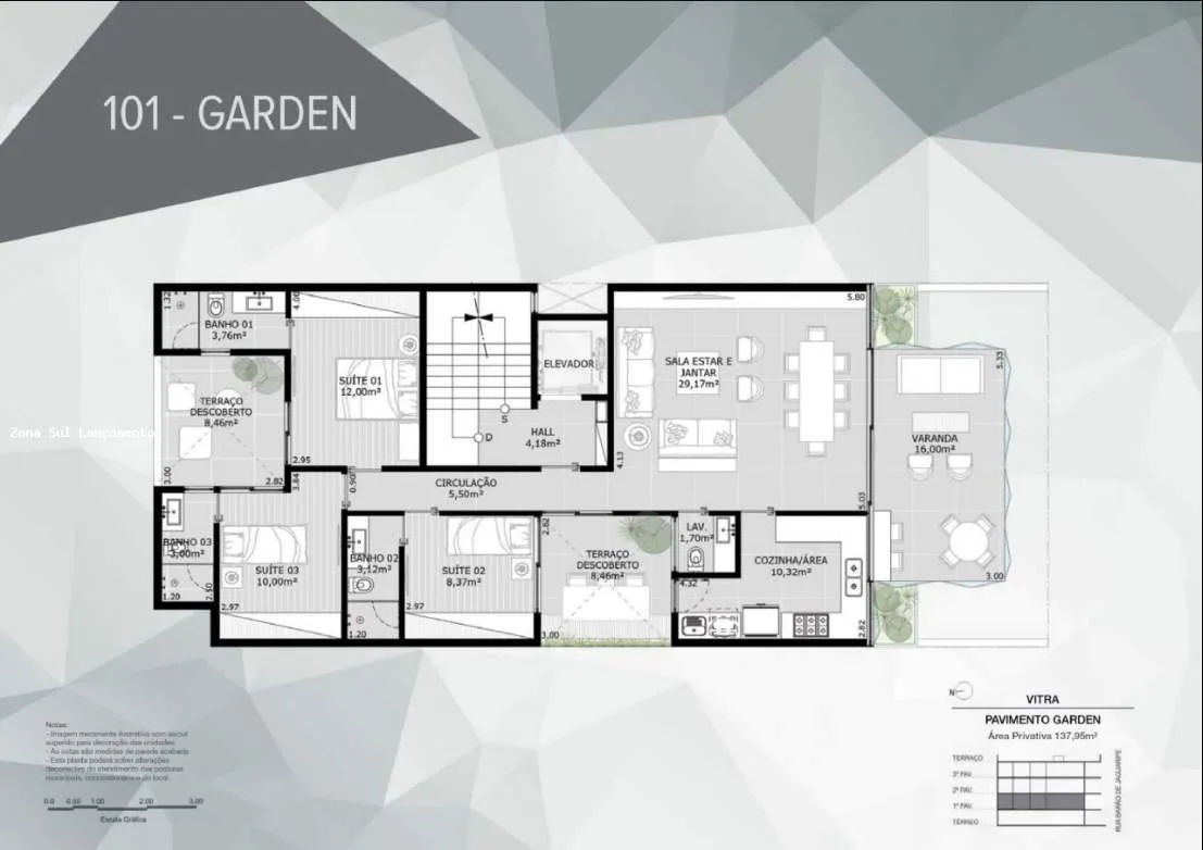 Imagem Vitra Ipanema - Apartamento de Luxo com 3 Suítes em Ipanema | Zona Sul
