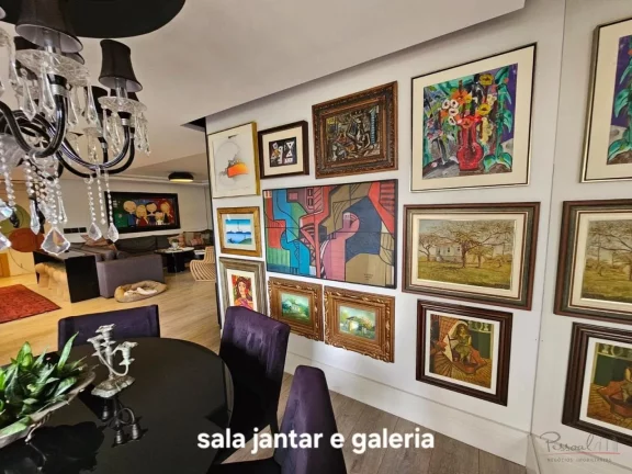 Imagem Apartamento residencial, mobiliado e decorado, com 325 m2 de área privativa, maIs 3 vagas individua...