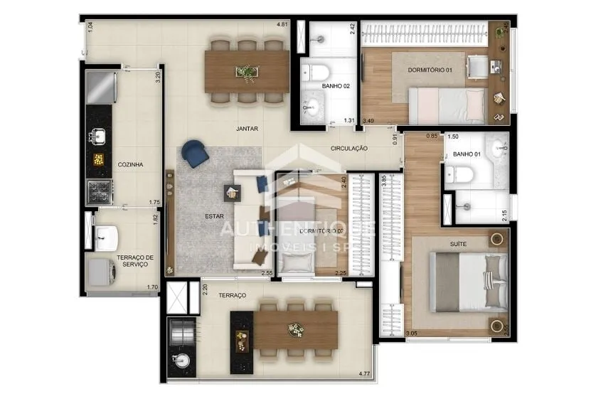 Imagem NEXT ASTORGA CONDOMINIO CLUB VILA GUILHERMINA - Apartamento à venda no bairro Vila Guilhermina - São Paulo/SP, Zona Leste