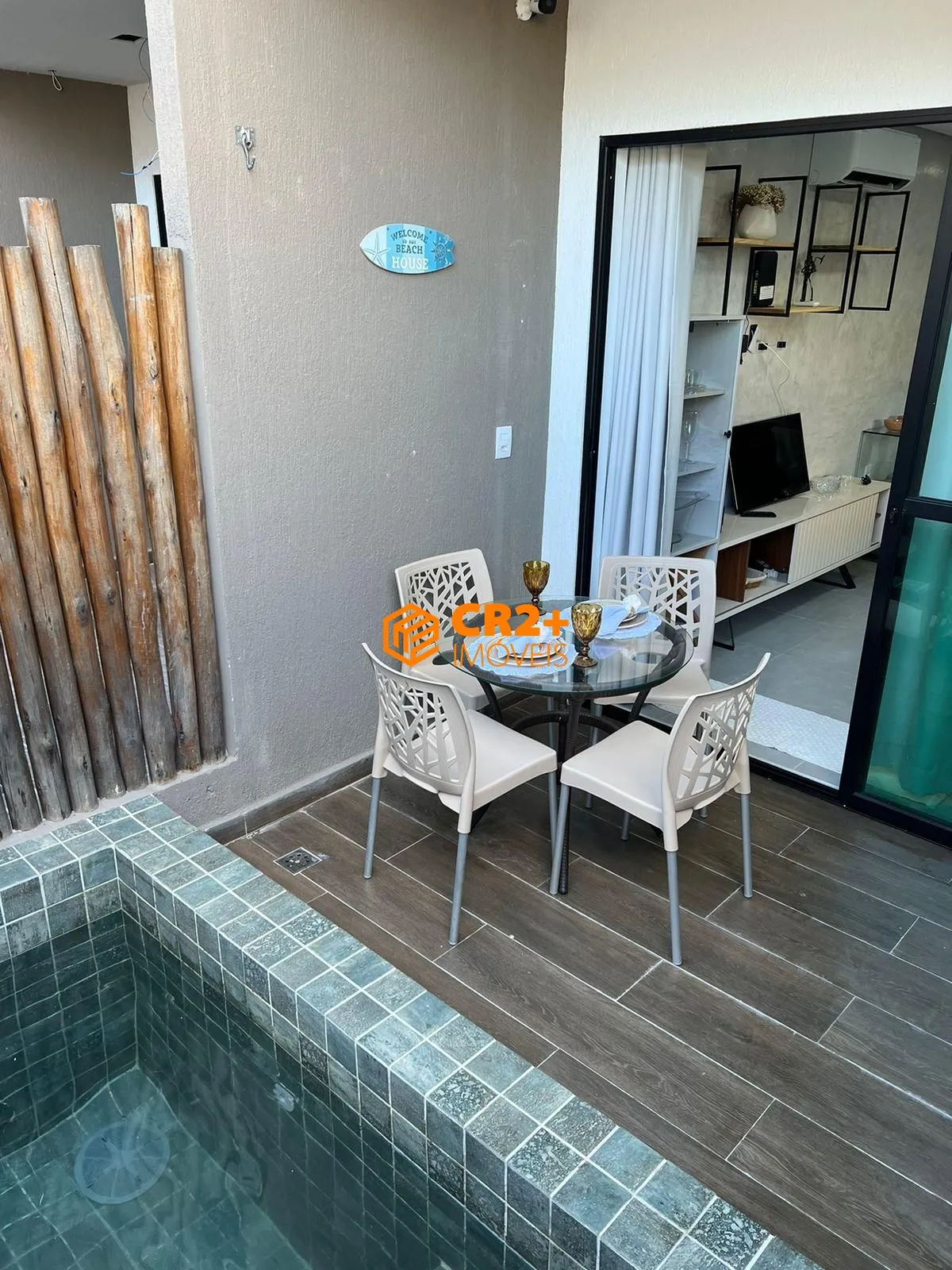 Imagem Vendo lindo flat em Porto de Galinhas ,27m² - Piscina privativa MOBILIADO