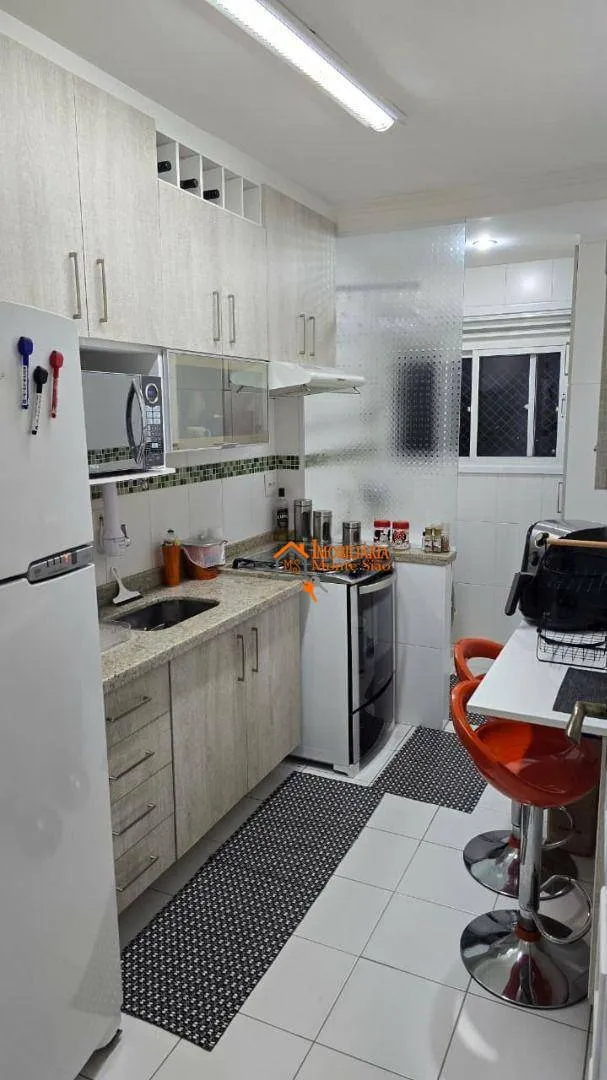 Imagem Apartamento com 2 dormitórios à venda, 50 m² por R$ 371.000,00 - Jardim Santa Mena - Guarulhos/SP