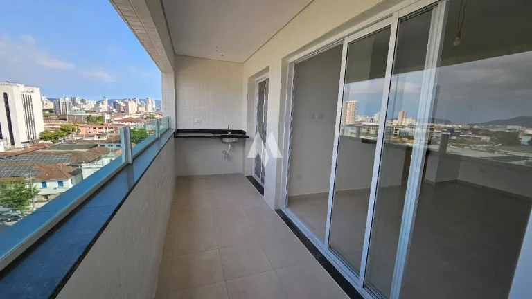 Imagem Apartamento novo à venda com 2 dormitórios e Lazer na cobertura no Macuco de Santos/SP