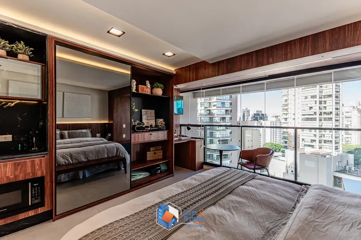 Imagem Apartamento para venda em Indianópolis com 1 quarto, 26m²
