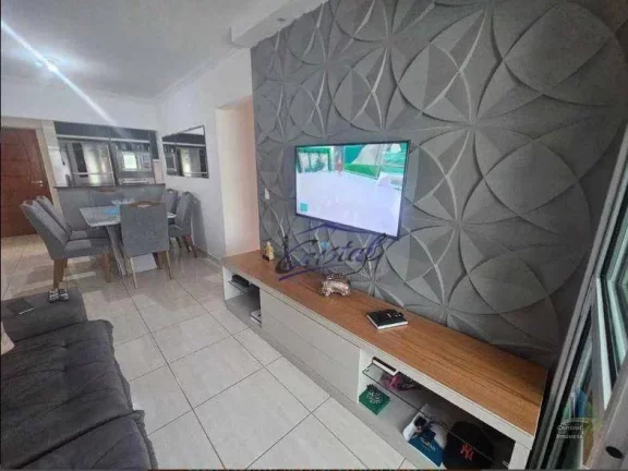 Imagem Apartamento com 2 dormitórios à venda, 73 m² por R$ 590.000 - Canto do Forte - Praia Grande/SP