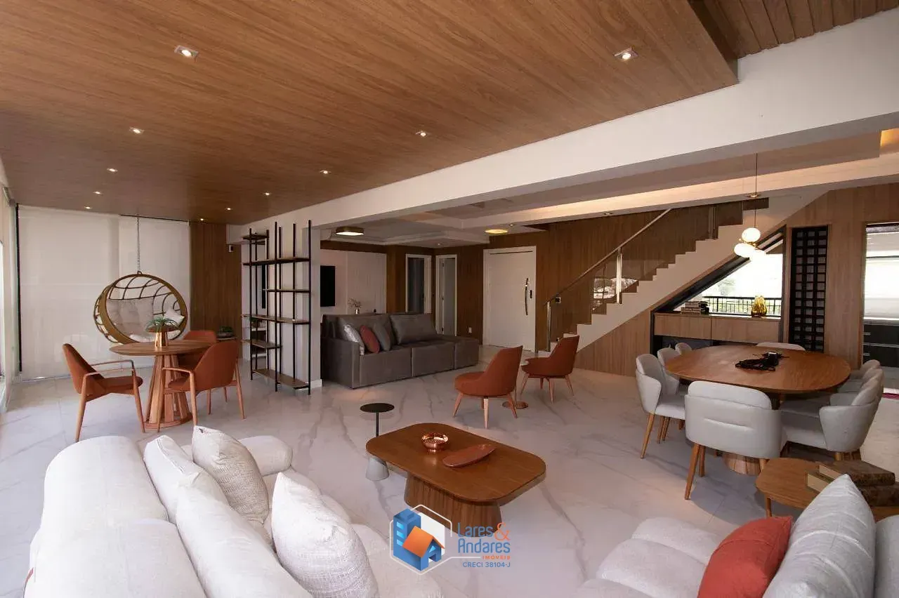 Imagem COBERTURA DUPLEX DE ALTO PADRÃO COM 350 M² - TOTALMENTE MOBILIADA, 3 SUÍTES, PISCINA PRIVATIVA, 4 VGS E LAZER COMPLETO - SANTANA - SP.