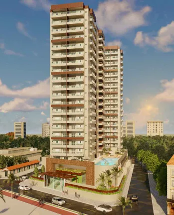 Foto do imóvel Apartamento com 2 Quartos à Venda, 77 m² em Guilhermina - Praia Grande