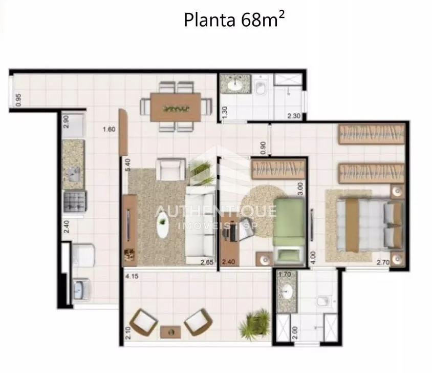 Imagem CODE BERRINI BROOKLIN - Apartamento à venda no bairro Brooklin - São Paulo/SP, Zona Sul