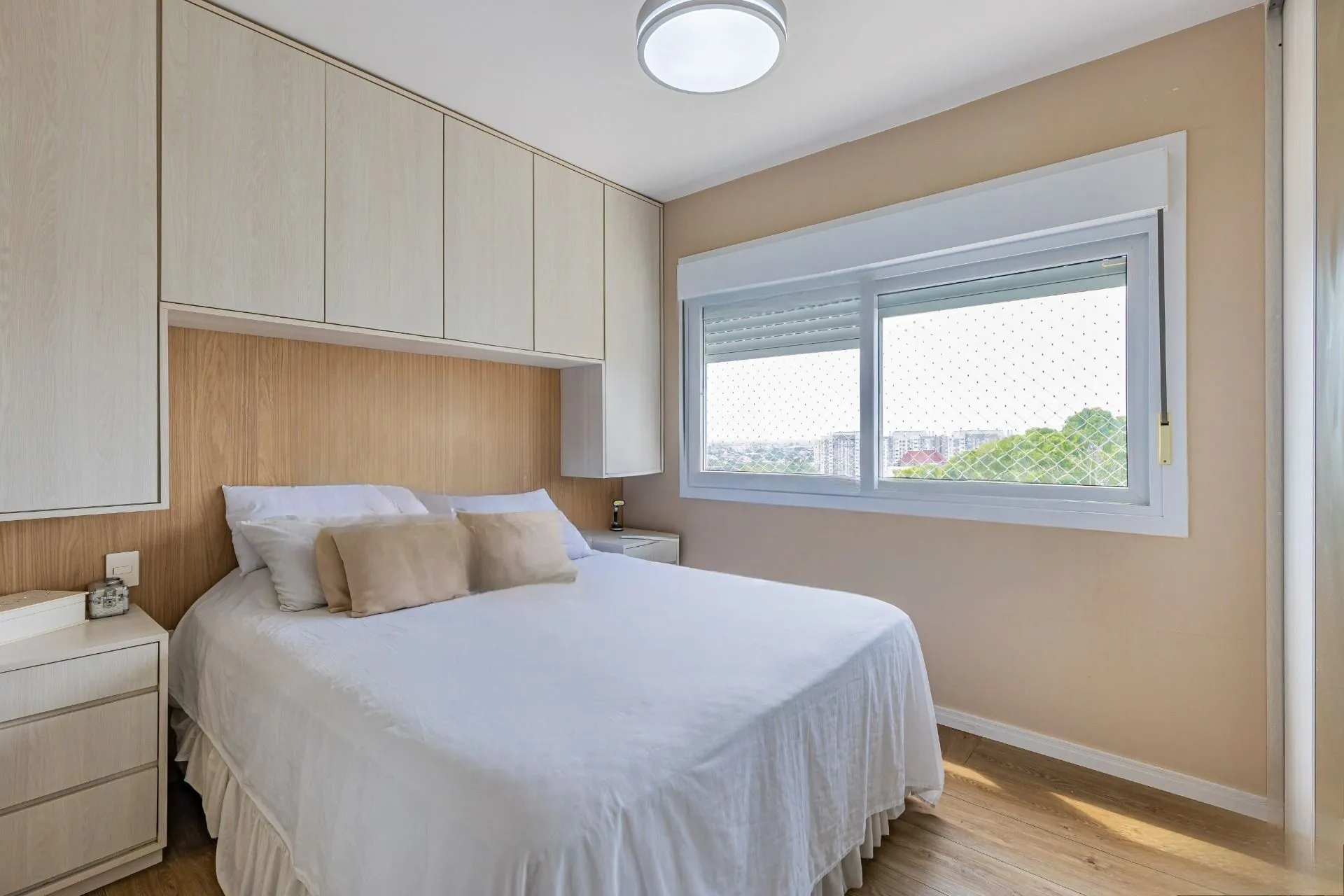 Imagem Apartamento mobiliado e equipado andar alto churrasqueira sol da manhã Lindóia