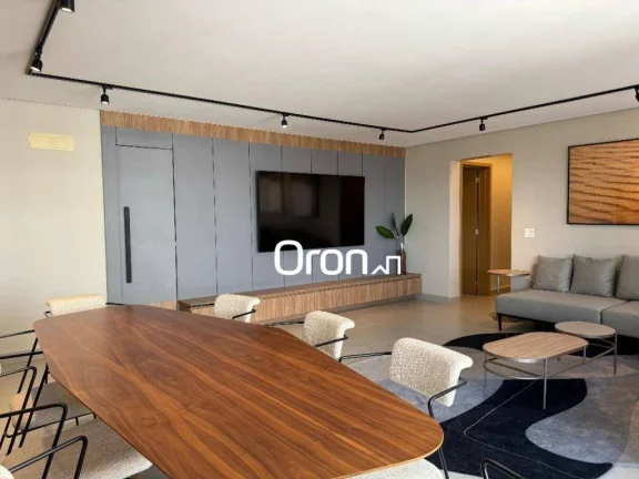 Imagem Apartamento mobiliado com 3 dormitórios à venda, 137 m² por R$ 1.620.000 - Setor Marista - Goiânia/GO
