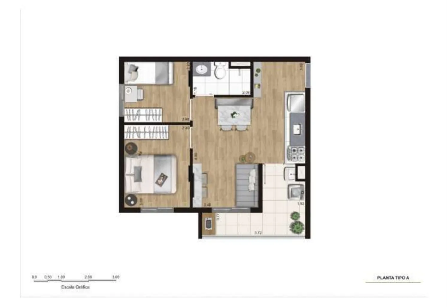 Imagem APARTAMENTO RESIDENCIAL em São Paulo - SP, Freguesia do Ó