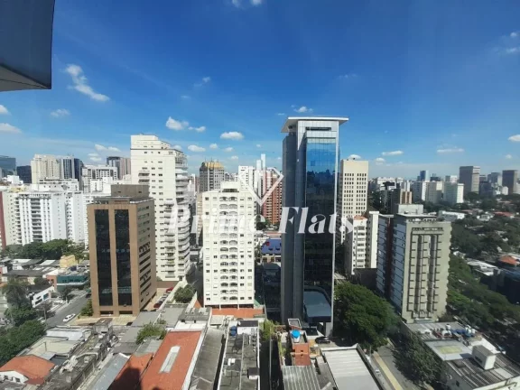 Imagem Flat disponível para locação no Meliá Jardim Europa no Itaim Bibi, com 29m², 1 dormitório e 1 vaga de garagem