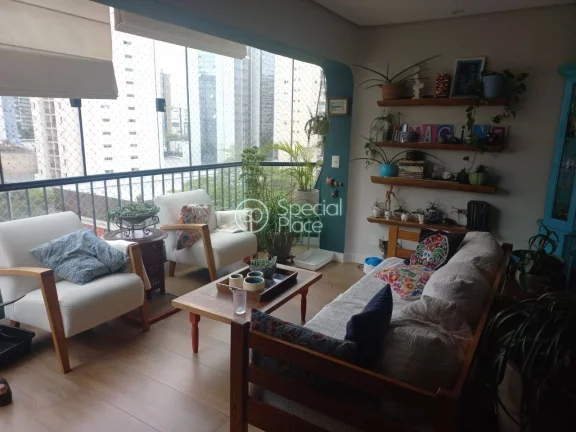 Imagem Moema Pássaros - Reformado com sacada 119 metros 3 dormitórios 1 suíte lavado 2 vagas Apartamento...