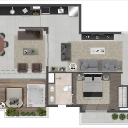Imagem Edifício Residencial com 3 Quartos à Venda, 73 m² em Cerqueira César - São Paulo