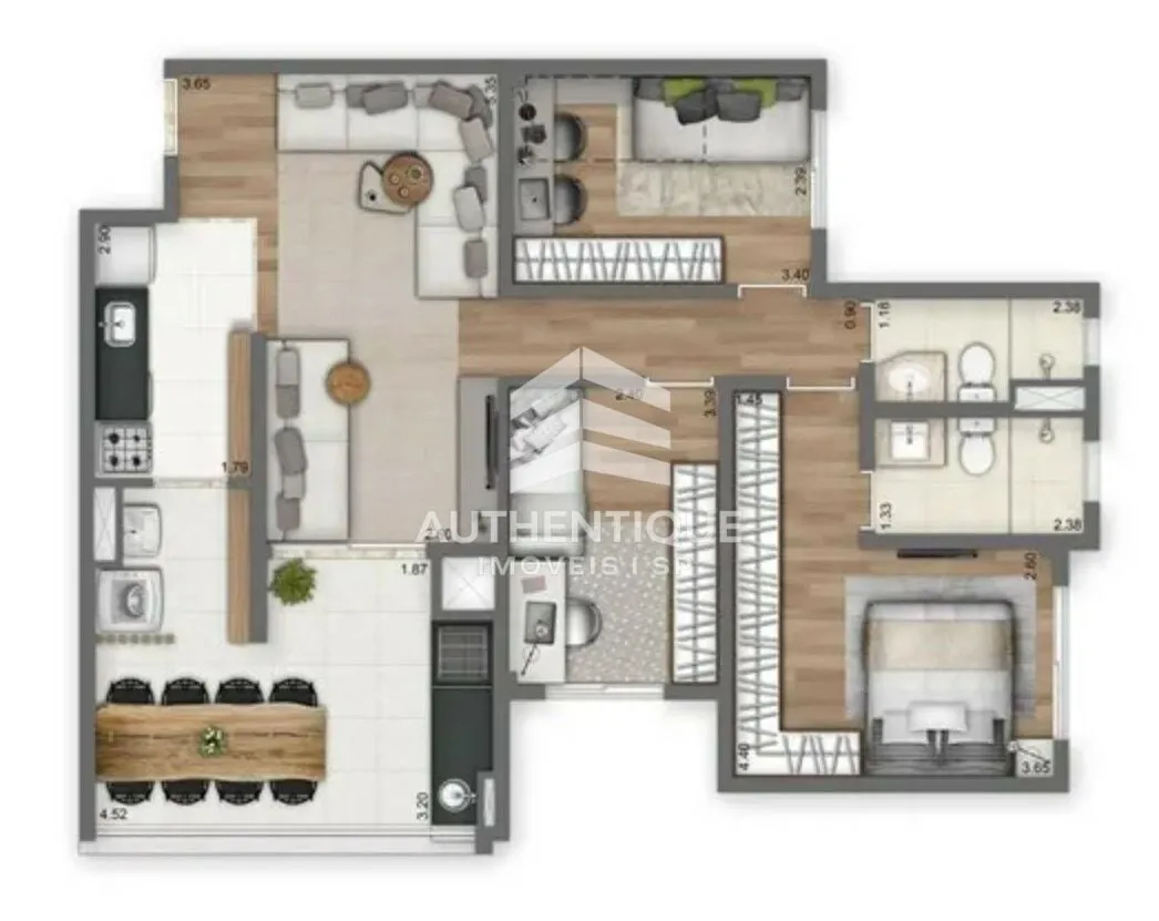 Imagem LIVING WISH PANAMBY - Apartamento à venda no bairro Panamby - São Paulo/SP, Zona Sul