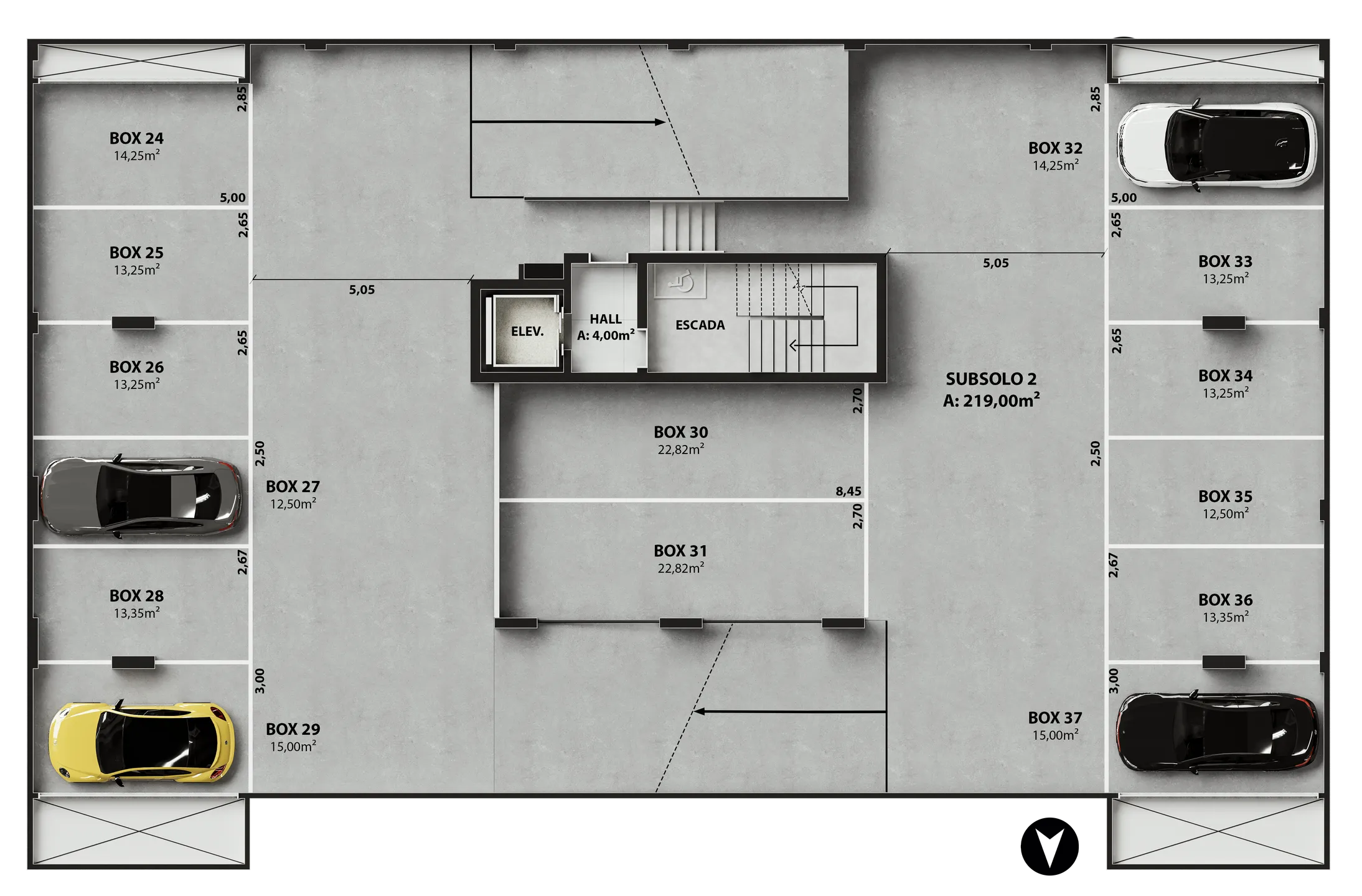 Imagem Apartamento à venda em Caxias do Sul, Exposição, com 3 quartos, 128.93m2