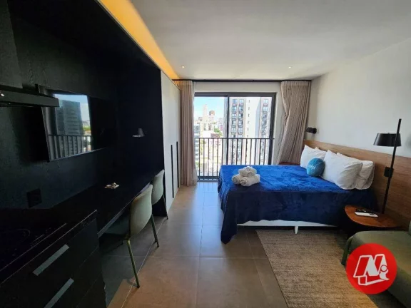 Imagem Studio com 1 dormitório para alugar, 24 m² - Auxiliadora - Porto Alegre/RS
