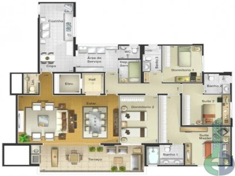 Imagem Apartamento à venda com 3 dormitórios em São Caetano do Sul SP
