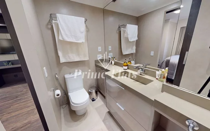 Imagem Flat disponível para venda no Clarion Faria Lima, com 55m², 1 dormitório e 2 vagas