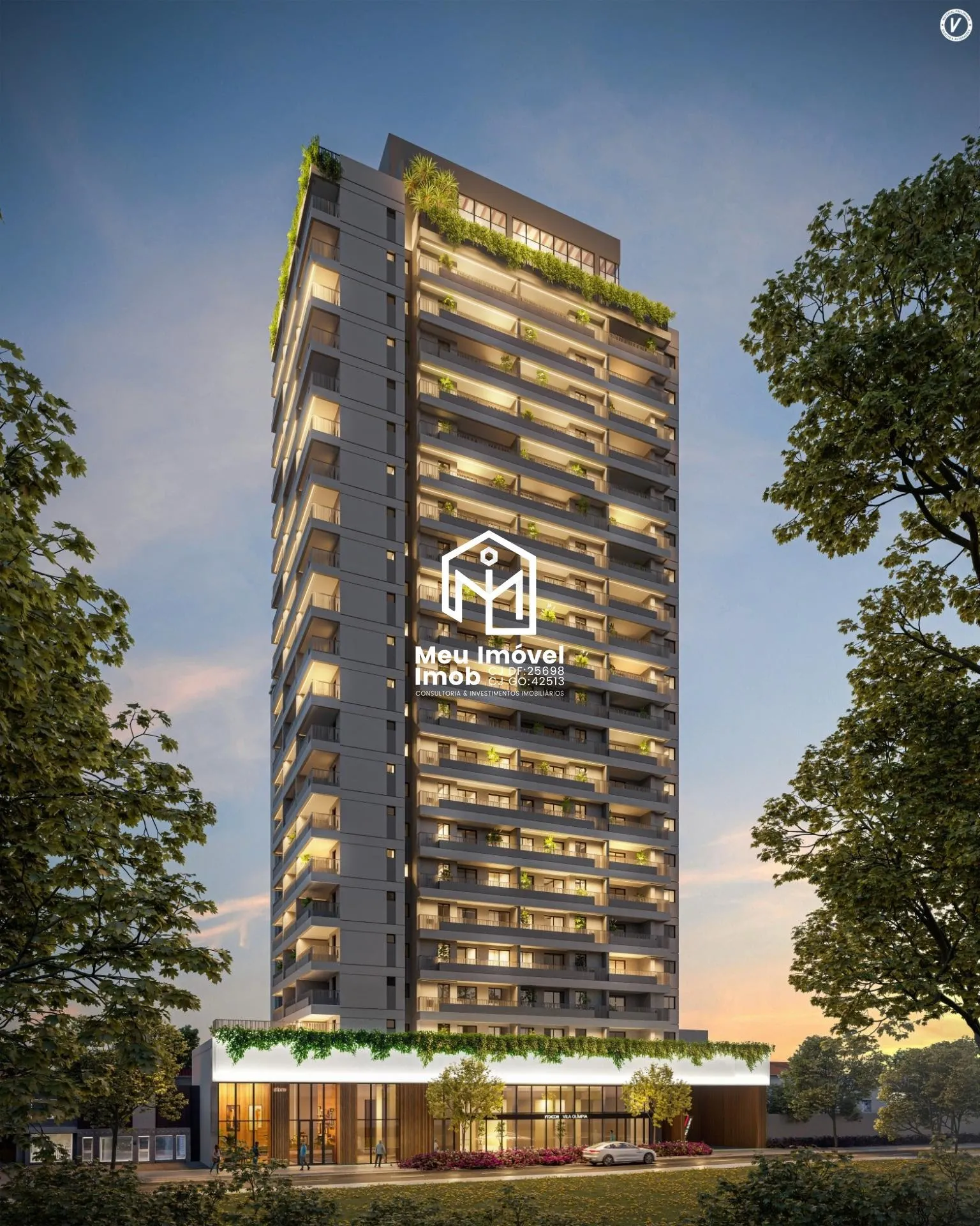 Imagem Vitacon Vila Olímpia Studios planta Oportunidade - São Paulo