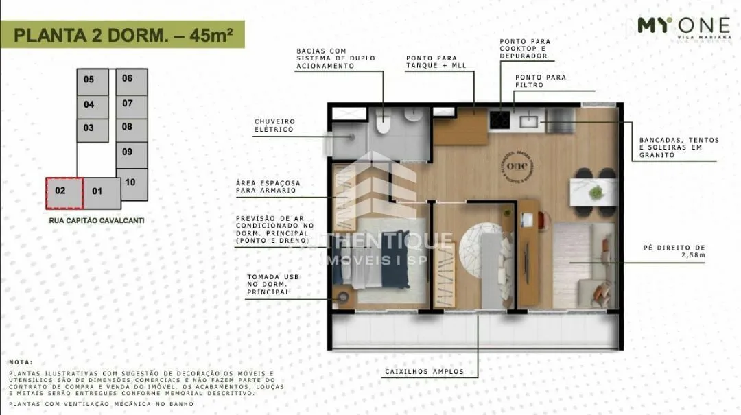 Imagem My One Vila Mariana - Apartamento à venda em São Paulo/SP