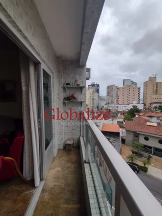 Imagem Belíssimo apartamento em Santos na Ponta da Praia a uma quadra da praia com 3 dormitórios, uma suíte e varanda à venda por R$ 1.012.000,00