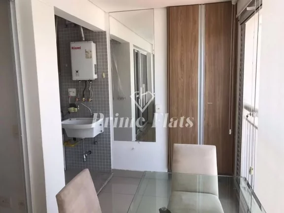 Imagem Flat disponível para locação no IN Berrini, com 50m², 1 dormitório e 1 vaga de garagem