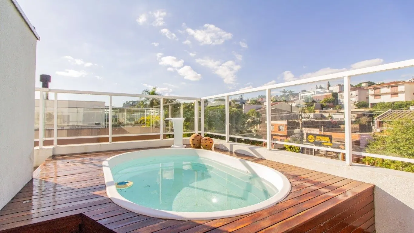 Imagem Casa em condomínio com terraço, piscina e espaço gourmet, Chacara das Pedras