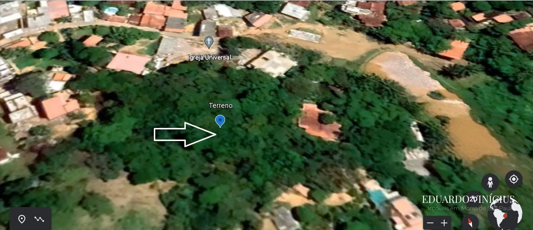 Imagem Jardim Botânico - Terreno com 1.874m² À Venda no Jardim Botânico em Morro de São Paulo