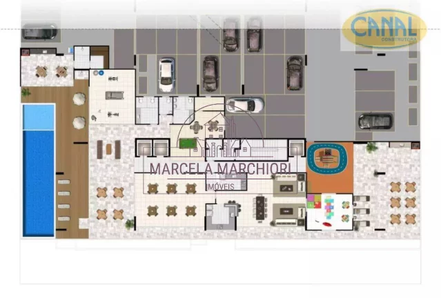 Imagem Apartamento de fren te pra rua 2 quartos com suíte e lazer completo 2 vagas