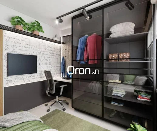 Imagem Apartamento com 3 dormitórios à venda, 76 m² por R$ 552.000,00 - Setor Norte Ferroviário - Goiânia/GO