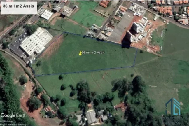 Terreno 36 mil m², em ótima localização centro da Cidade de Assis SP