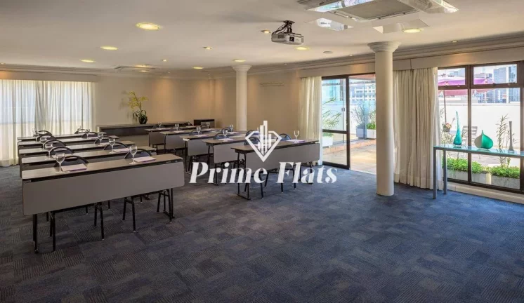 Imagem Flat disponível para venda Mercure São Paulo Alamedas Hotel, com 32m², 1 dormitório e 1 vaga