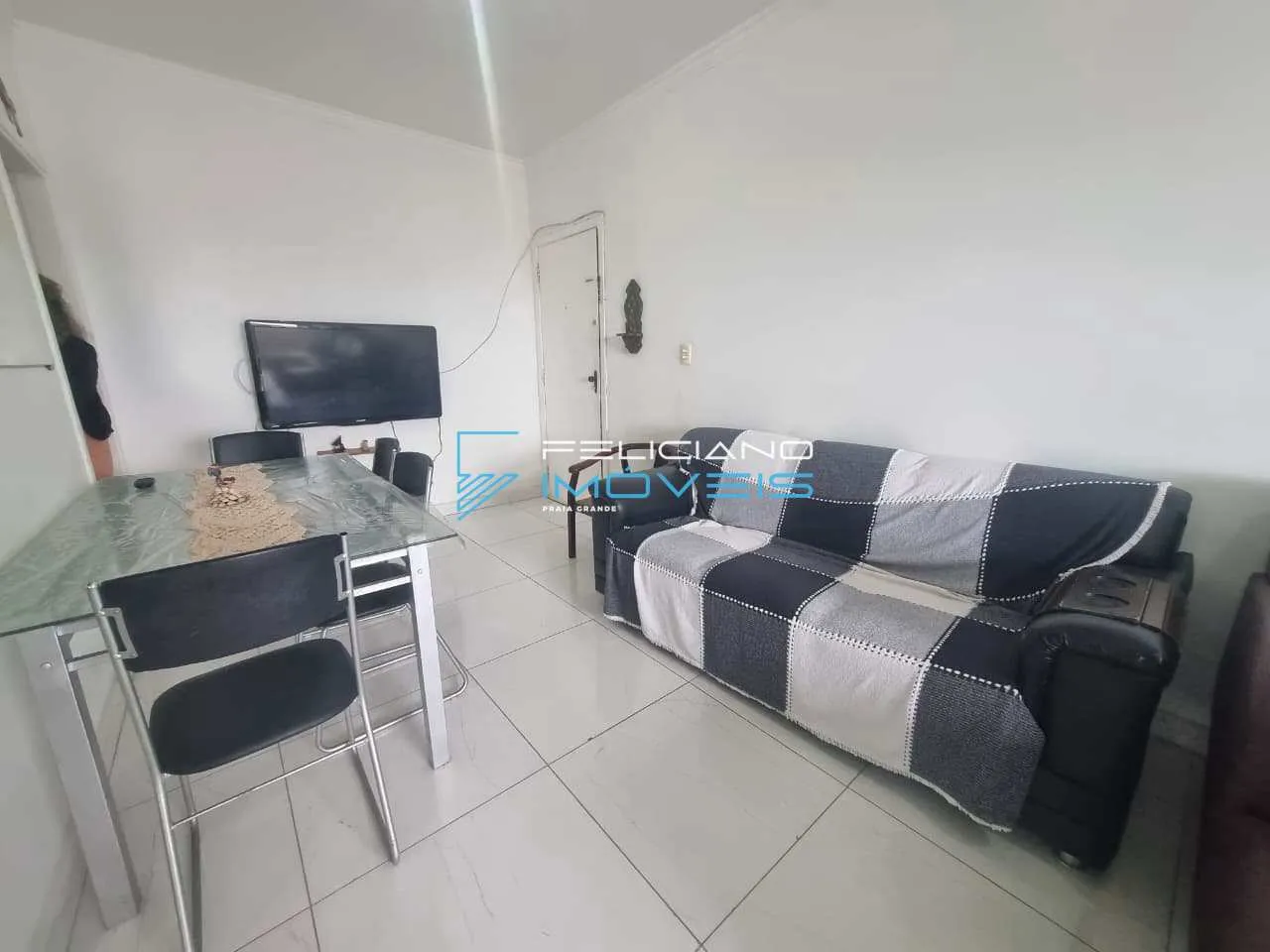 Imagem Apartamento com 1 quarto, Balneário Maracanã, Praia Grande - R$ 330 mil, Cod: 6526
