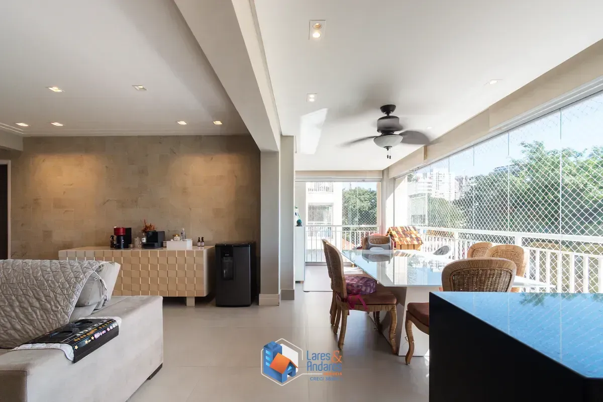 Imagem Apartamento para venda em Brooklin com 4 quartos, sendo 2 suítes, 175m²