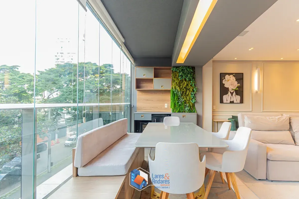 Imagem Apartamento para venda em Brooklin Paulista com 2 quartos, sendo 2 suítes, 81m²