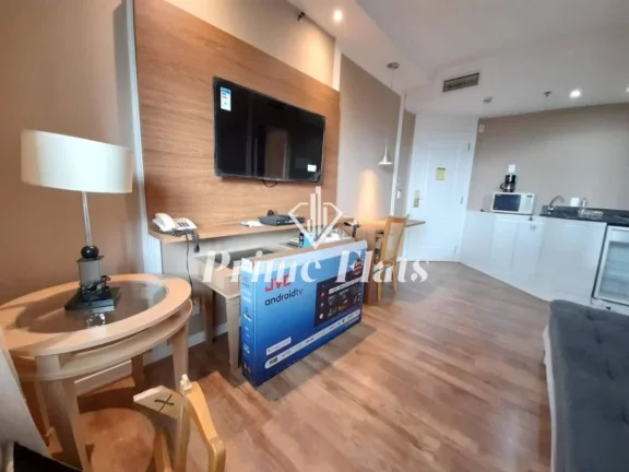 Imagem Flat disponível para venda no The Universe Paulista, com 30m², 1 dormitório e 1 vaga de garagem