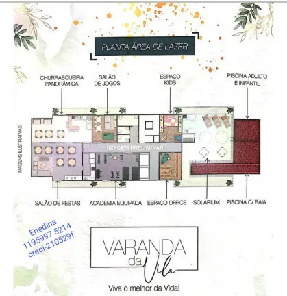Imagem Apartamento com 2 Quartos à Venda, 69 m² em Chácara Seis de Outubro - São Paulo